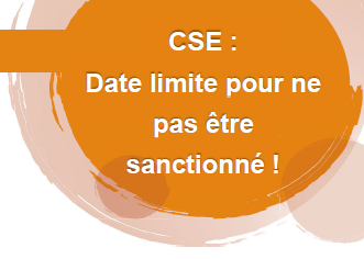 CSE dead line – formation obligatoire