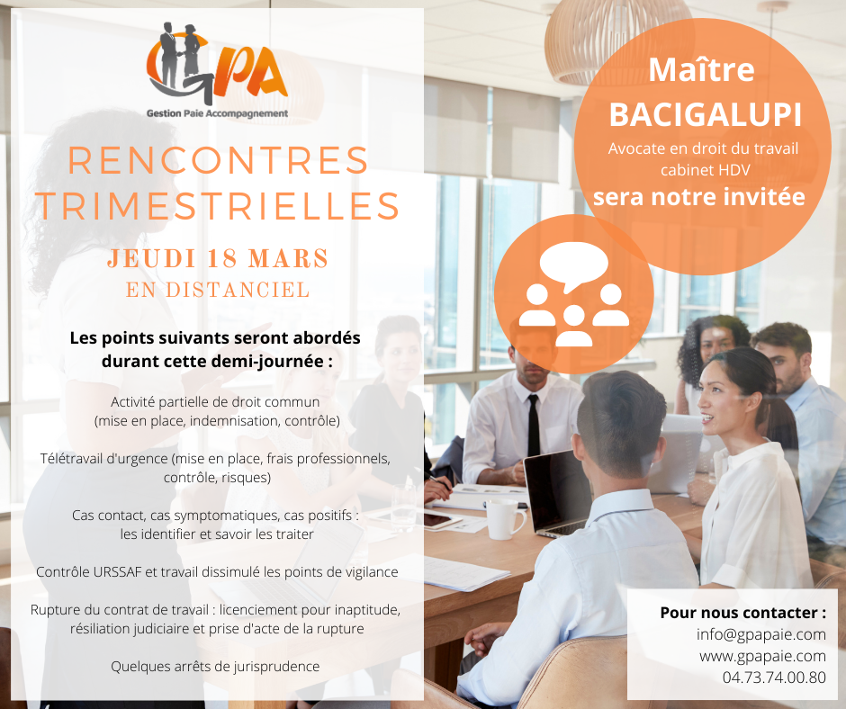 Rencontres trimestrielles-2